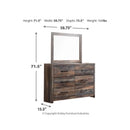 Drystan Dresser and Mirror (B211B1) Ashley Furniture