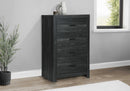 4 Drawer Chest-Graphite Grey Wood Finish (I5209) Monarch