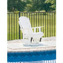 Hyland wave Outdoor Swivel Glider Chair  Ashley Furniture