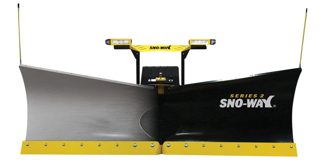 29 V-Wing 8'6" Flared Wing Stainless Steel Snow Plow- Sno Way