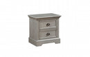 Tamarack 25" 2-Drawer Nightstand - Grey (BR-TM1005Y-G) Winners Only