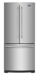 Maytag-MFB2055FRZ 19.6 cu ft French Door Refrigerator with Strongbox™ Door Bins
