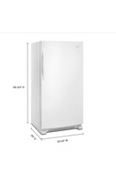 Whirlpool-WZF79R20DW 20 Cu.Ft Upright Freezer