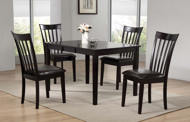 Delfini 48" Leg Table and Chairs- Winners Only