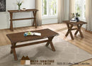 Live Edge Occasional Tables Oak Finish-5020