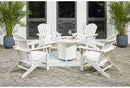 Round Fire Pit Table Sundown Treasure(P011-776)Ashley Furniture NLA