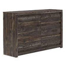 Vay Bay Six Drawer Dresser and Mirror (B7011-31/B7011-36) Ashley Furniture NLA