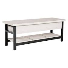Rhyson Storage Bench white (A3000312) Ashley Furniture