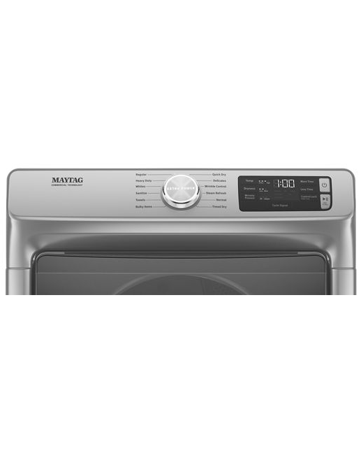 Maytag-YMED6630H 7.3 cu. ft  Front Load Electric Dryer with Extra Power and Quick Dry Cycle
