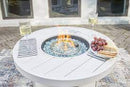 Round Fire Pit Table Sundown Treasure(P011-776)Ashley Furniture NLA