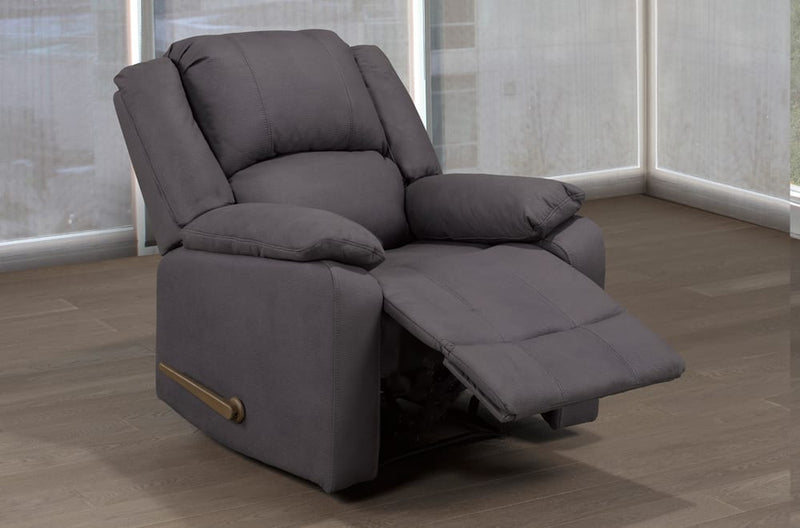 Grey swivel rocker recliner online