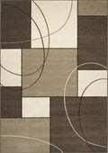 Casa 3604 Cream, Beige 5X8 Area Rug Kalora