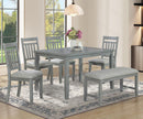 DTS161 Luke 6-Piece Dining Room Set - Kwality Furniture