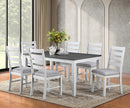 DTS4700 Brisbane 7-Piece Dining Room Set - Kwality Furniture
