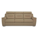 Denmark Sofa Sleeper (77224) Leather Shatty, Putty