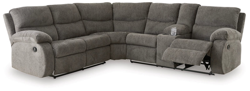 Museum 2-Piece Reclining Sectional with Console (8180748C/8180749C) Ashley Furniture