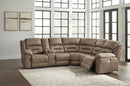 Ravenel 3-Piece Power Reclining Sectional (83106S1C) Ashley furniture