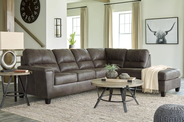 Navi 2-Piece Sectional with Chaise (94002S2) Ashley Furniture