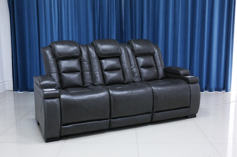 8001 Sofa Charcoal (8001SO0SPCL)- Sofa By Fancy