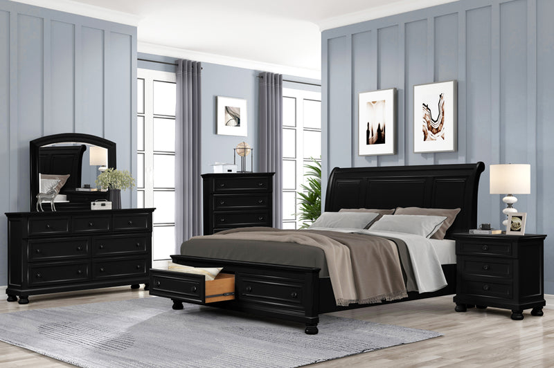 Charley Chest Black- Titus Furniture