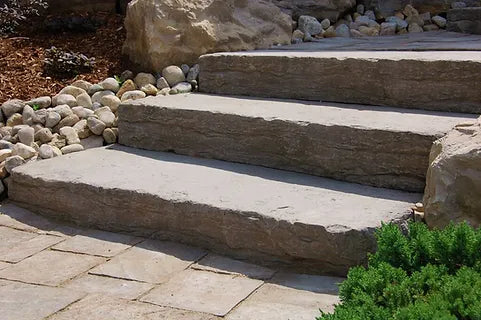 Country Stone Steps 4'X18" X16"- Eds Concrete