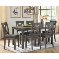 Caitbrook Dining Table and Chairs (Set of 7) (D388-425) Ashley Furniture