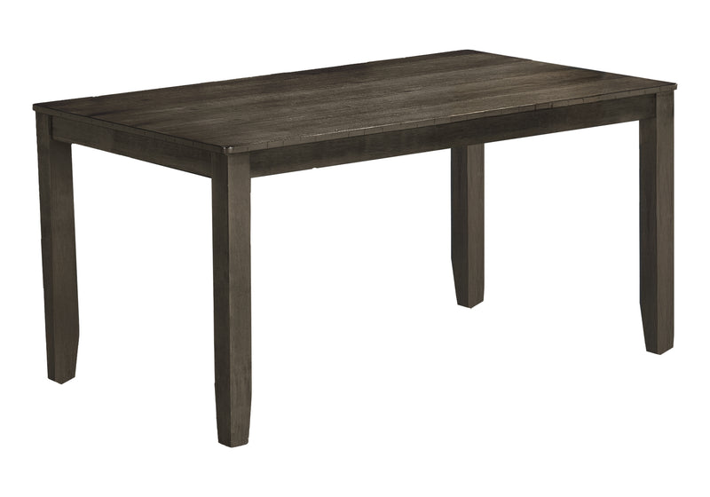 Dining Table Set- Antique Grey Veneer 36" X 60" (I1346/I1347) Monarch