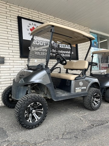 2017 E-Z-GO RVX-E Golf Cart Used with Accesories(Charcoal)