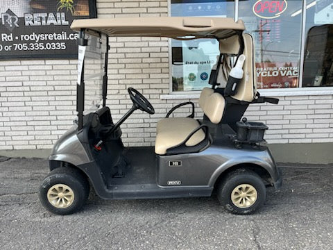 2017 E-Z-GO RVX-E Golf Cart Used with Accesories(Charcoal)