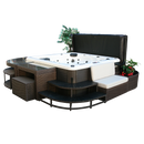 Wicker Corner Steps (kf-10080) Great Lakes Hot Tubs