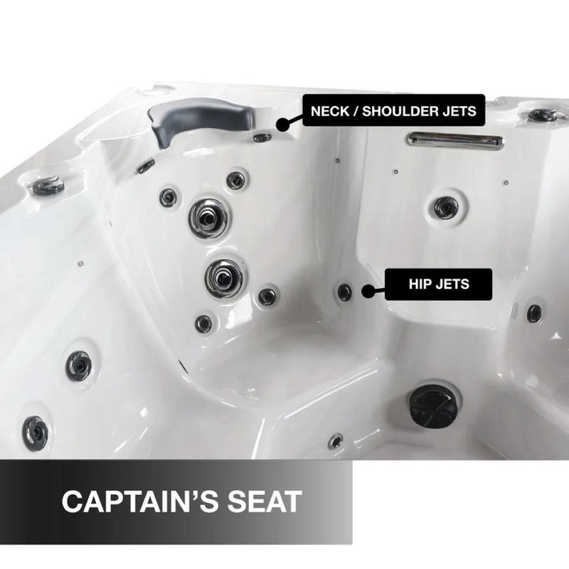 Erie SE GL 6-Person 46-Jet Hot Tub (kh-10104)Great Lakes Hot Tubs