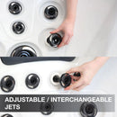 Alberta GL 6-Person 55-Jet Hot Tub (kh-10117) Great Lakes Hot Tubs