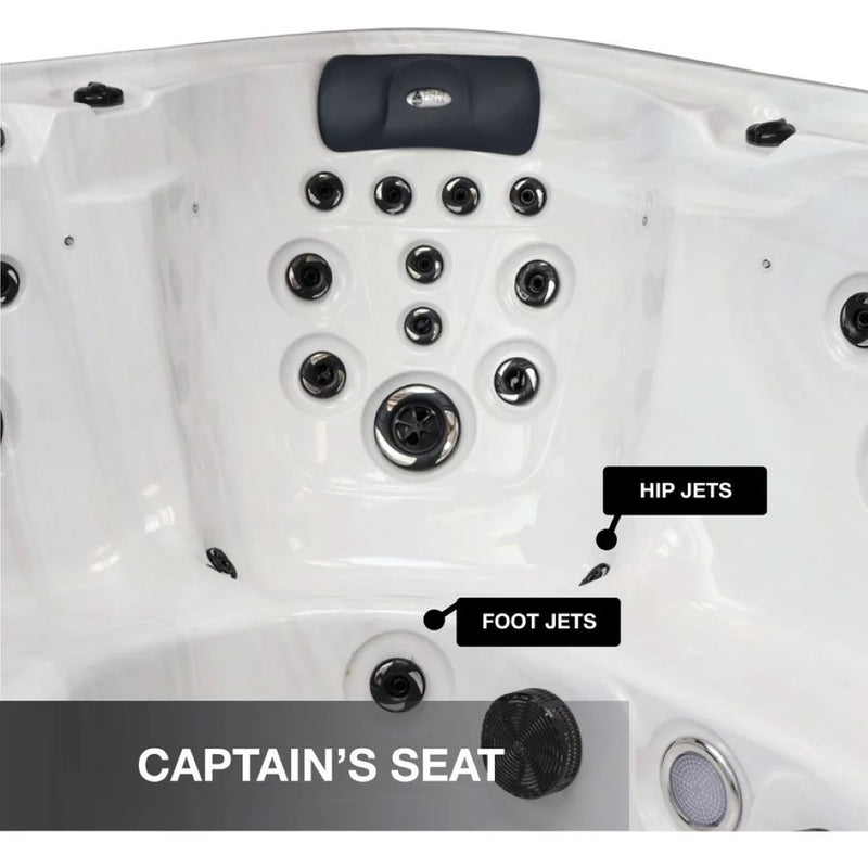 Alberta GL 6-Person 55-Jet Hot Tub (kh-10117) Great Lakes Hot Tubs