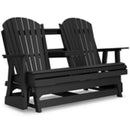 Hyland wave Outdoor Glider Loveseat - Ashley Furniture