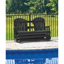 Hyland wave Outdoor Glider Loveseat - Ashley Furniture
