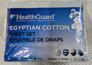 Healthguard- Egyptian Cotton Sheets