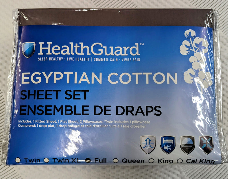 Healthguard- Egyptian Cotton Sheets
