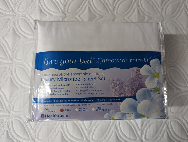 Healthguard-Polyester Microfiber Sheets