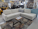 9853 Sectional (9853LLOSPCL/9853RCORCHA) Sofa By Fancy