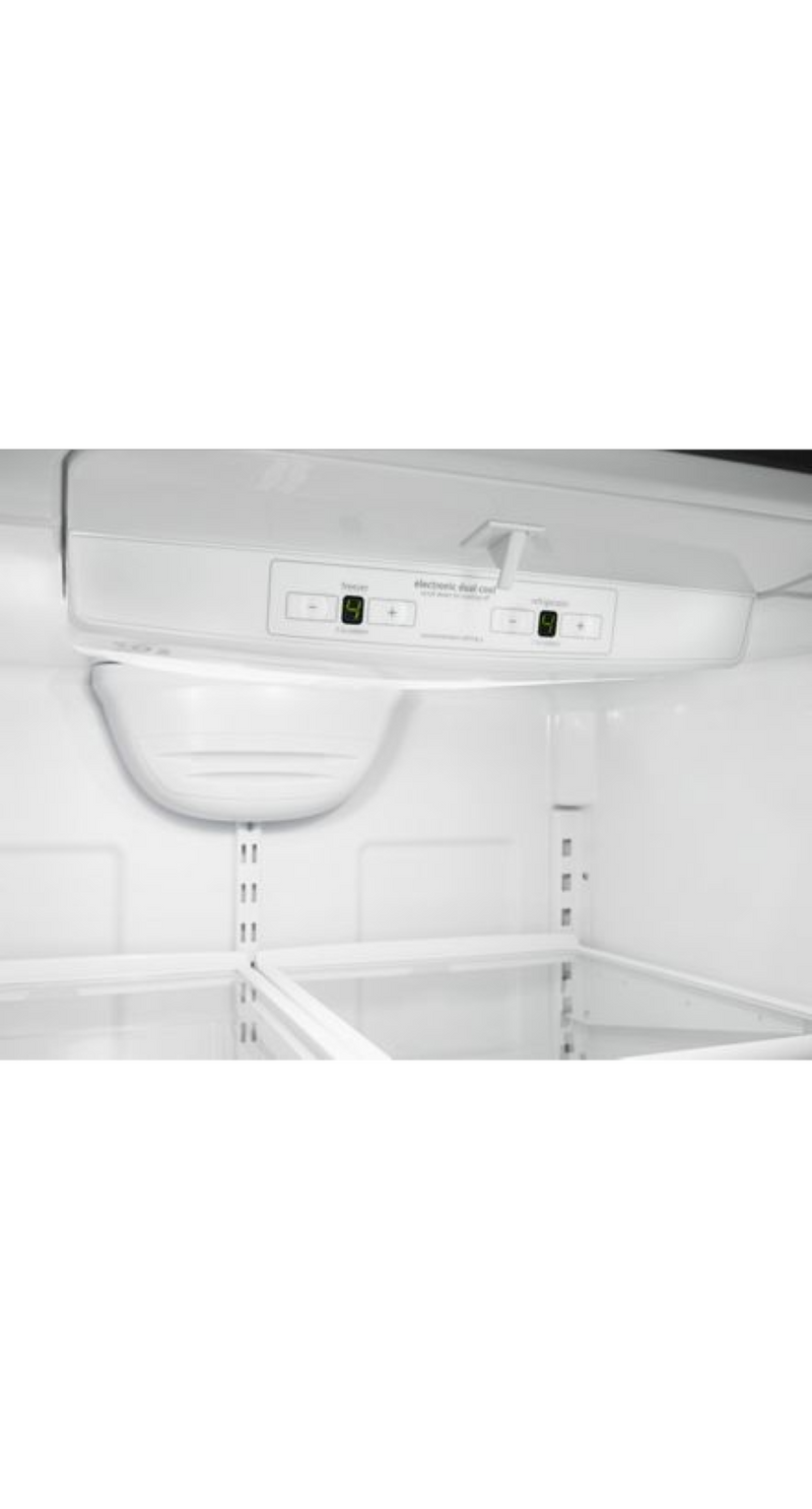 Whirlpool- WRB329LFBM- 19 cu. ft. Bottom-Freezer Refrigerator with Freezer Drawer