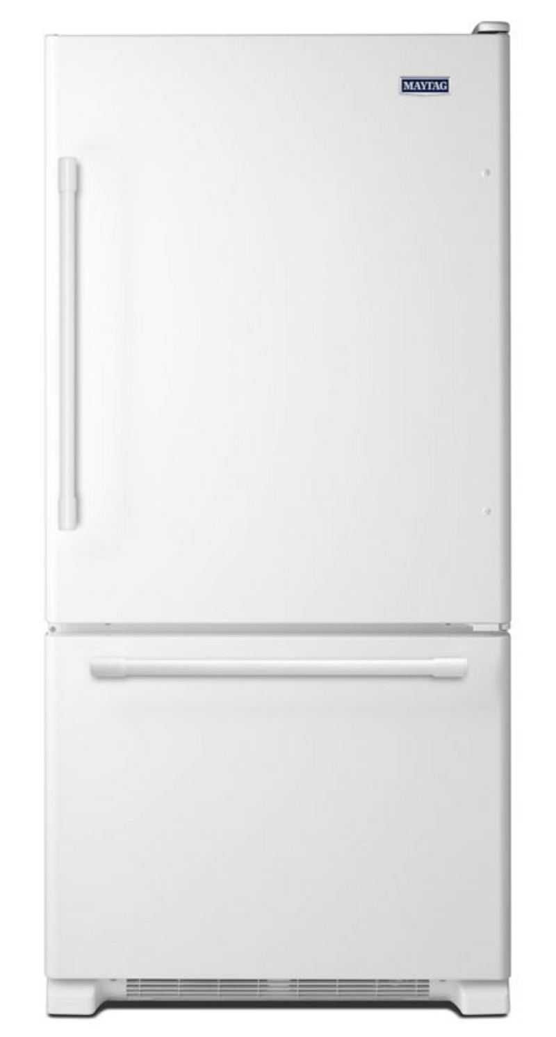 Maytag-MBB1957FEW 30-inch Bottom Freezer Refrigerator with Freezer Drawer