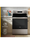 Whirlpool- YWFES4530SZ 30-inch Electric Range with Air Cooking Technology