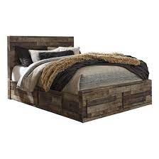 Derekson Queen Panel Bed with 6 Storage Drawers (B200B8) Ashley Furniture