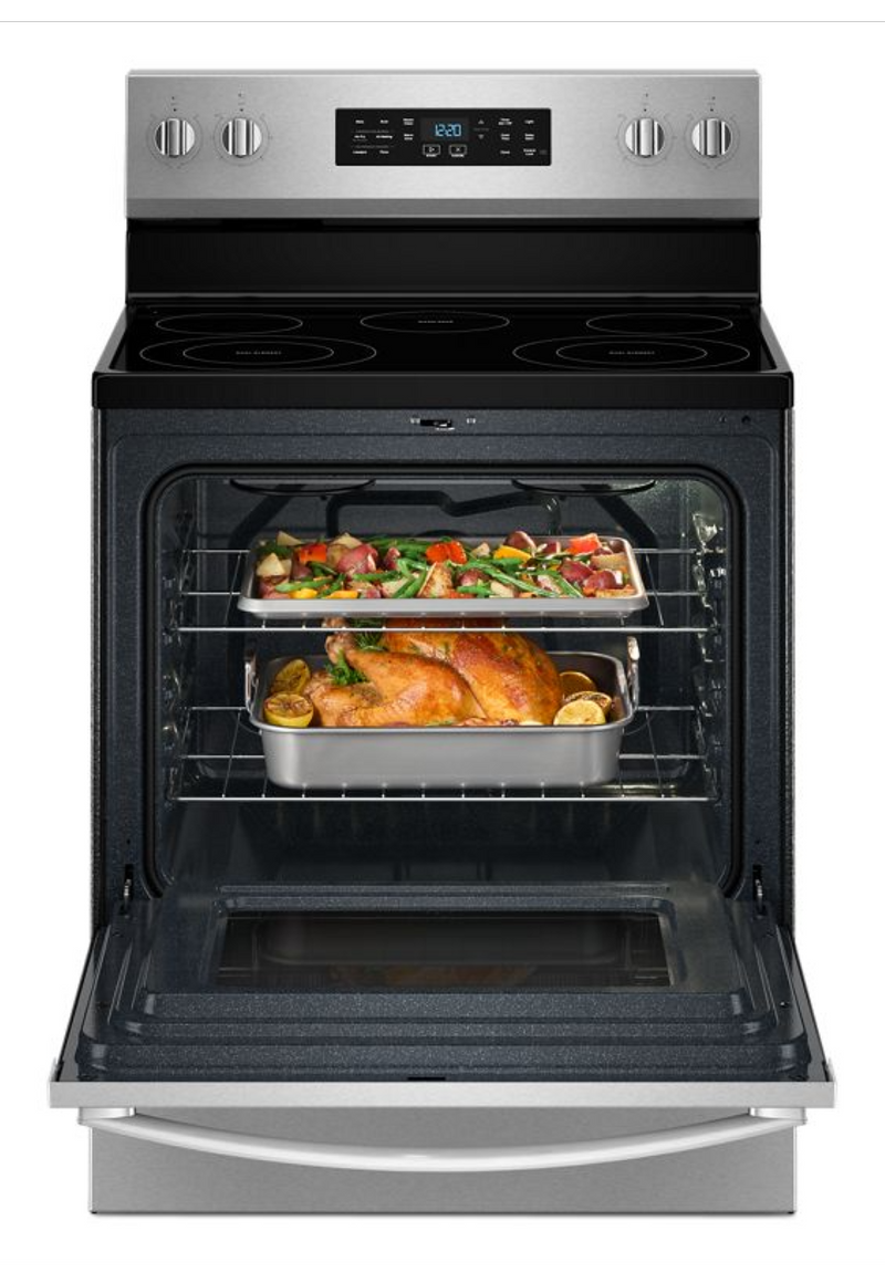 Whirlpool- YWFES4530SZ 30-inch Electric Range with Air Cooking Technology