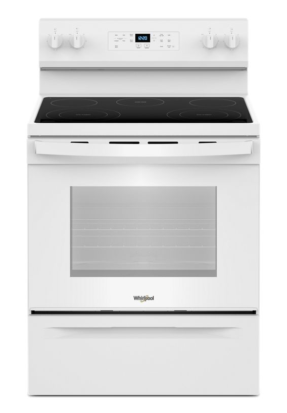 Whirlpool YWFES3330R 30-inch Electric Range with Steam Clean