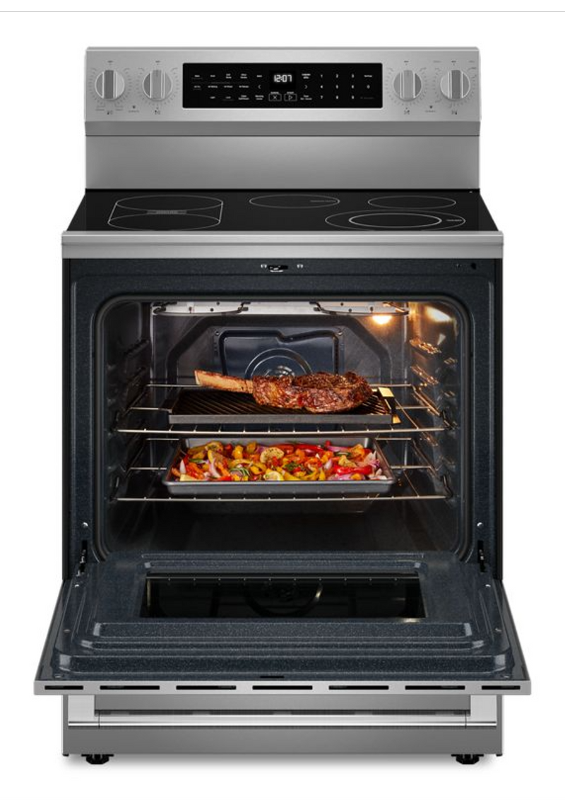 Maytag- YMFES8030RZ True Convection Electric Range With Grill Mode - 5.3 Cu. Ft.