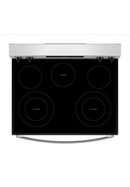 Whirlpool YWFES3330R 30-inch Electric Range with Steam Clean
