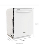 Whirlpool- WDT740SALW Large Capacity Dishwasher with Deep Top Rack