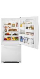 Amana ABB1924BRW 18.5 cu. ft. Bottom-Freezer Refrigerator