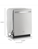 Whirlpool WDT730HAMZ 51 dBA Quiet Dishwasher with 3rd Rack